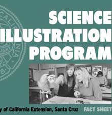 Science Illustration Program brochure for UCSC Extension